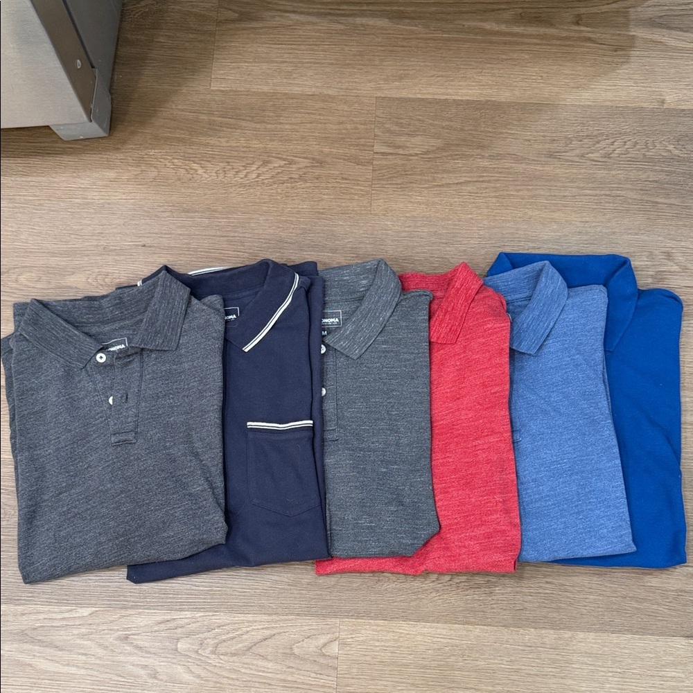 Men's Polo Shirt Collection - Assorted Colors